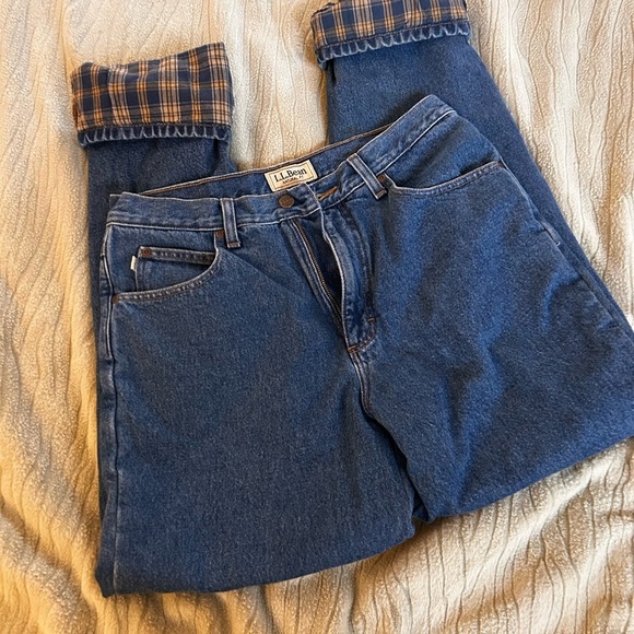 L.L. Bean Men's Natural Fit Jeans - Blue - Picture 1 of 6